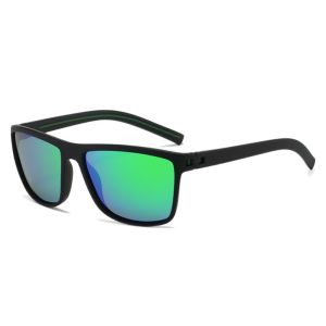 ERYRG UV400 Polarizing Lens Sunglasses Large Frame Square UV Resistant Cycling Glass Comfortable UV Protection Outdoor Sport Goggle Men