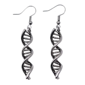 Scientific Charm DNA Model Earrings Eye Catching DNA Earrings Perfect For Science Fan And Individualistic Fashion