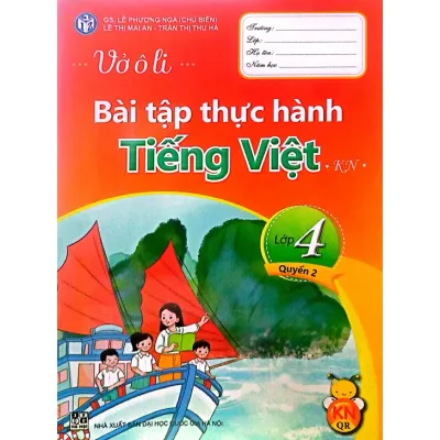 Sách - Vở ô li Bài tập Thực Hành Tiếng Việt lớp 4 - Bộ kết nối trí thức
