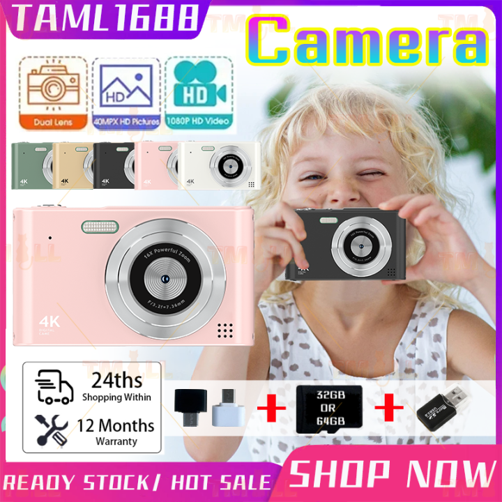 [ Sg Ready Stock] 5Color 1080P Digital Camera Video Camcorder 48MP ...