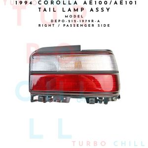 1994 COROLLA AE100/AE101 TAIL LAMP ASSY DEPO-212-1979R-A RIGHT / PASSENGER SIDE
