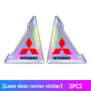 2Pcs/set Mitsubishi Laser version Car Door Corner Cover Anti-collision Anti-scratch Protector Cover For Mitsubishi Xpander Triton Lancer Outlander Asx Mirage Grandis Attrage Pajero