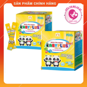 [Combo 2 hộp]Siro ăn ngon Baby plus hộp 30 gói - bé ăn ngon tăng cân