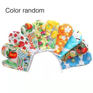 htf.1pcs Oven Kitchen Mitt Gloves Potholder Cotton
