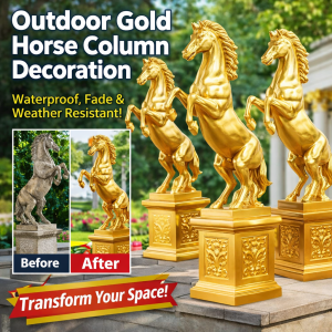 Water-Based Gold Paint Metallic Shiny Finish Eco-Friendly Quick-Drying Non-Toxic Decorative for Home Crafts Furniture DIY Art Supplies