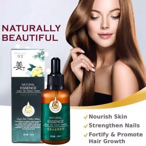 Hair growth Serum natural gingerprevents hair loss and promotes hair growth For All Types of HairEssence Preventing Baldness Consolidate Hair Loss Treatment For Men And Women repairs the hair improves hair loss.
