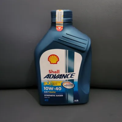 Oli Shell Advance Matic AX7 Oil Scooter 800ml 0.8L 10W-40