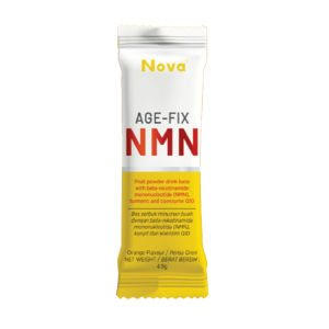 Nova Age Fix NMN Supplement 15 Sachet High-Strength Nicotinamide Mononucleotide Cellular Energy NAD+ Support DNA Repair Anti-Aging Benefits