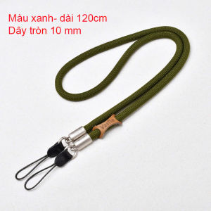 Dây đeo máy ảnh Vasile GS01 đeo cổ sợi Nylon kiểu bện tròn đầu tháo nhanh