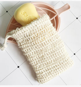 Túi Lưới Đựng Xà Phòng Tẩy Tế Bào Chết Có Dây Rút Tiện Dụng-Randy888