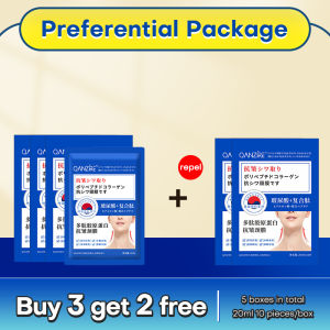 【SG SELLER】Collagen Neck Mask10pcs Anti Wrinkle Firming Neck Mask Fade Neck Lines Lift Anti Aging Nicotinamide Brightening Moisturizing Neck Skin Care