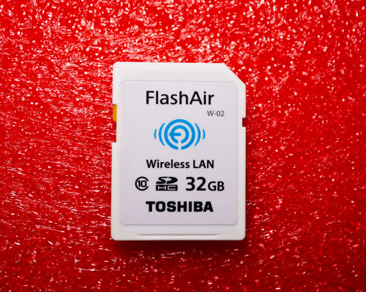 Toshiba FlashAir SD WIFI 32GB W-02 ส่งรูปถ่ายและวิดีโอ โดย