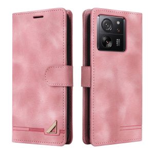 Anti-Fall Phone Case For Xiaomi Mi 13T 12T 11T Pro Retro Magnetic Leather Wallet Card Slot Flip Case Casing