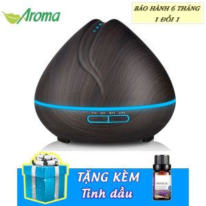 Máy tạo ẩm máy xông tinh dầu phun sương tạo độ ẩm A586 có Remote dung tích 500ml