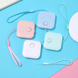 1.5M Tape Measure Mini Portable Automatic Shrink Tape Measure Body Waist Circumference Double Scale Sewing Measuring Tool
