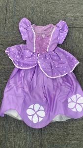 Halloween Childrens Sofia Princess Dress Sofia Foreign Trade Dress Sofia Performance Gown with Sleeves