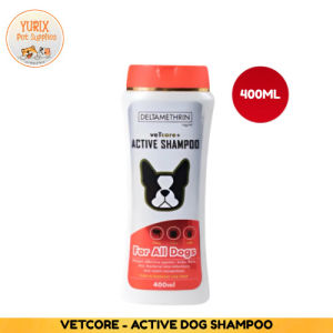 VETCORE+ ACTIVE DOG SHAMPOO FOR ALL DOGS 400ML