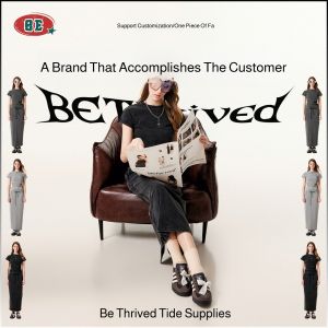 T-shirt Fashion Casual Skirt Slimming Hand-painted Color Spray Webbing Comfort Everyday Life