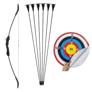 Bộ Cung Tên 107Cm Dùng Cho Trẻ Em Luyện Tập - Kèm 06 Mũi Tên Hút và 01 Ống đựng Tên.