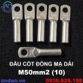 Đầu cốt đồng mạ dài, đầu cos mạ dài M16 M25 M35 M50 M70 M95 M120 M150 M185 M240 M300,  cosse đồng dài 16mm2 25mm2 35mm2 50mm2 70mm2 95mm2 120mm2 150mm2 185mm2 240mm2 300mm2. 