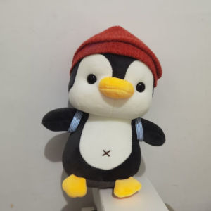 Sweet Home.my Plush Penguin Doll Soft Stuffed Toy Fleece Fabric Hug Pillow Nursery Sleep Comfort Kids Gift