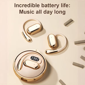 Translation Digital Display Bluetooth Headset Rotating Magnetic Hanging Ear No InEar Open Headset