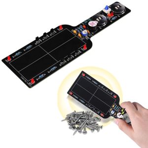 FANGAN 60mm Sensor DIY Metal Detector Kit DC 3V-5V Non-contact Sensor Metal Detector Module Metal Locator Simple Circuit Metal Detection Module Soldering Practice