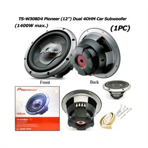 CPA (1PC) TS-W308D4 12INCH 1400W MAX CAR LOUD SPEAKER HIGH QUALITY (7039)