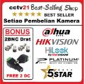 CCTV HIKVISION 2MP DS-2CE16D0T-EXLPF DUAL LIGHT COLORVU 24Jam Siang Dan Malam Teteap Berwarna Bonus 2 BNC+2 Jack DC Harga Khusus Jual Lagi Promo cctv21. 