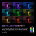 Ttartisan RGB Bi đèn chiếu sáng phụ Video Ánh Sáng Giá đỡ điện thoại nam châm Reteo Phim Phong Cách Mini đèn LED 0.5W 3000/4500/6000K Cri 95 + 300MAh. 