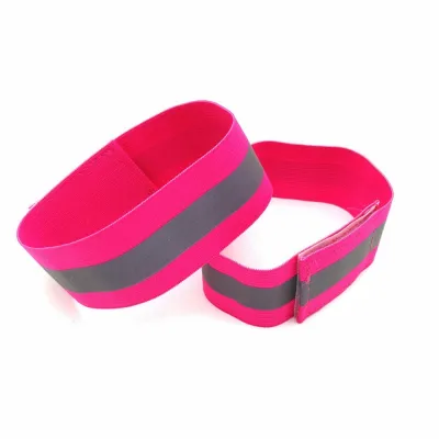 Reflective Bands Elasticated Armband Wristband Ankle Leg Strap Safety Reflector Tape Strap