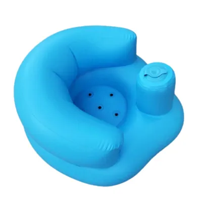 Ecoplanet COD#Inflatable Baby Sofa Seat Infant Chair Toddler for Kids to learn Sit Inflatable Portable Baby Sofa Seat Inflatable Air Sofa Support Seat High Chair for Baby Kids Sofa