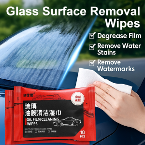 Glass Oil Film Cleaning Wipes Multi-purpose Towel Wipe Wipes Mild Formula Stretch at Will Soft