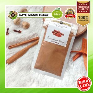 KAYU MANIS BUBUK  / SERBUK KAYU MANIS / CINNAMON POWDER  MURNI ORIGINAL KUALITAS SUPER  100% ASLI REMPAH KUALITAS PREMIUM uk. SACHET