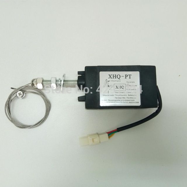 Xhq-Pt 12v 24v Power Off Pull Type Diesel Engine Accessory Ssolenoid24v ...