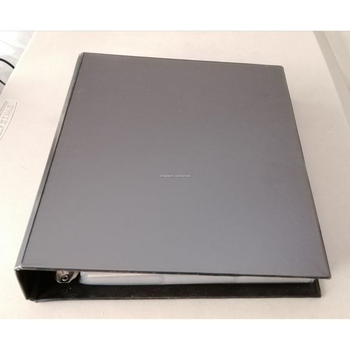 A4 3 Ring Binder with front and side Cover (perfect size for holding 9