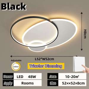 Modern Design Ceiling Light Ultra-ThinTricolor LED Ceiling Lamp Corridor/Living Room/Bedroom/Restaurant Central Light