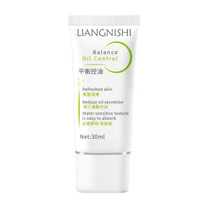 LIANGNISHI Isolation Makeup Front Cream Refreshes Controls Oil Moisturizes and Brightens Skin Tone 30ml