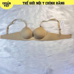 Áo Ngực Su Không Đường May - Mút Dày Cup Demi Phom Đúc BRAW100-AN