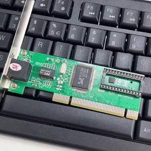 Rtl8139d PCI Ethernet RJ45 Nic LAN Ethernet Bộ chuyển đổi PCI hỗ trợ 10/100Mbps cho máy tính để bàn