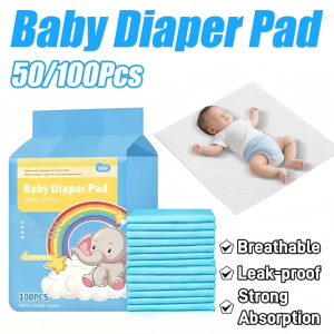 Baby Diaper Pad Disposable Absorbent & Breathable Changing Pads for Babies - Maternity Pads