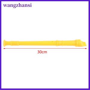 wangzhansi 8 Holes Plastic Recorder Long Flute Woodwind Instrument Colorful Kids Instruments Gift Flute