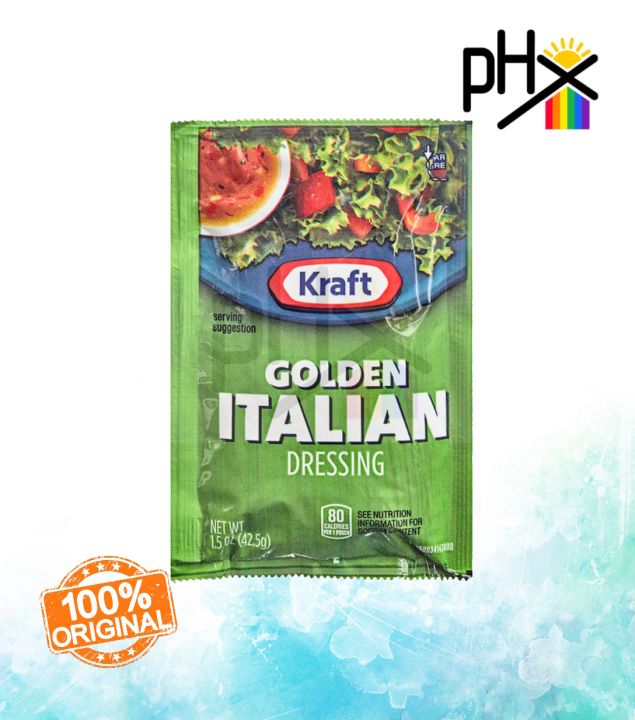 Kraft Golden Italian Salad Dressing Single Serve packets 1.5oz / 42.5g |  Lazada PH