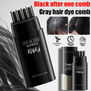 Disposable Hair Stick Sweat-Proof Hair Dye Comb Re-dye Disposable Gray Hair Covering Pen 一次性染发棒