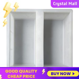 COD [Free Shipping] Outdoor Plastic Path Maker Mold for Easy DIY Concrete Garden Path Construction