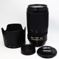 Nikon AF-S DX NIKKOR 70-300mm f/4.5-5.6G VR ED มุมมองภาพเทียบเท่าเลนส์ 105-450 มม. ในรูปแบบ FX/35 มม. ระบบการตั้งค่ารูปแบบใหม่ ให้คุณใช้เมนูกล้องสำหรับเปลี่ยนการตั้งค่าเลนส์ได้ จึงแบ่งเบาภาระให้คุณมุ่งสนใจที่การจัดองค์ประกอบและกรอบภาพเท่านั้น. 