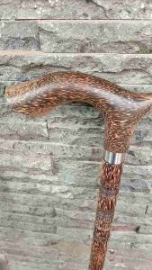 TONGKAT JALAN KAYU GALIH LIWUNG MACAN/TONGKAT HABIB/TONGKAT LIWUNG ANTIK