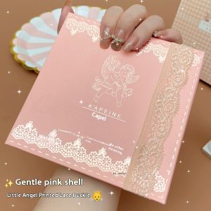 FAYANZI ตลับอายชาโดว์ลายนูนนางฟ้าสุดชิคสวรรค์แห่งความโชคดีพร้อมไฮไลท์และคอนทัวร์สำหรับการแต่งหน้าที่น่าทึ่ง