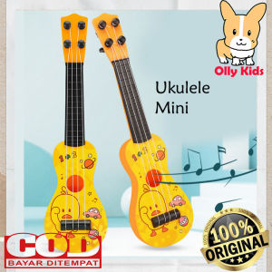 OLLYKIDS MA20 Mainan Alat Musik Ukulele Anak  Mainan Gitar Ukulele Anak Mainan Alat Musik Kwalitas Premium 4 Senar