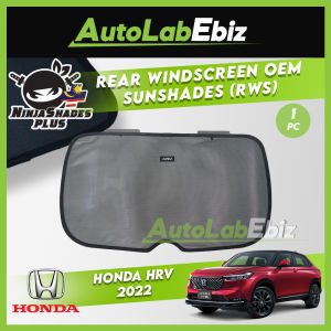 Honda HRV 2022 NinjaShades Plus Rear Windscreen OEM Sunshades (RWS)